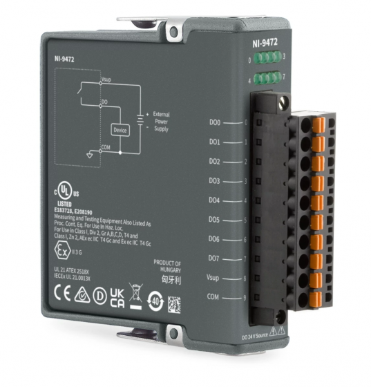 NI-9472 - 779004-01 - 24V, 8-Channel (Sourcing Output), 100µs C Series Digital Module