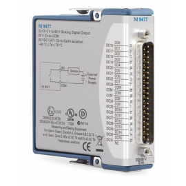 NI-9477 - 779517-01 - 60V, 32-Channel (Sinking Output), 8µs C Series Digital Module