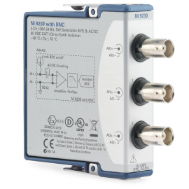 NI-9230 - 784396-01 IEPE DSA C series 3 channels input module 